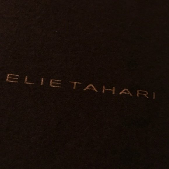 ELIE TAHARI Drawstring Suede DUST BAG boots shoes - Picture 5 of 5